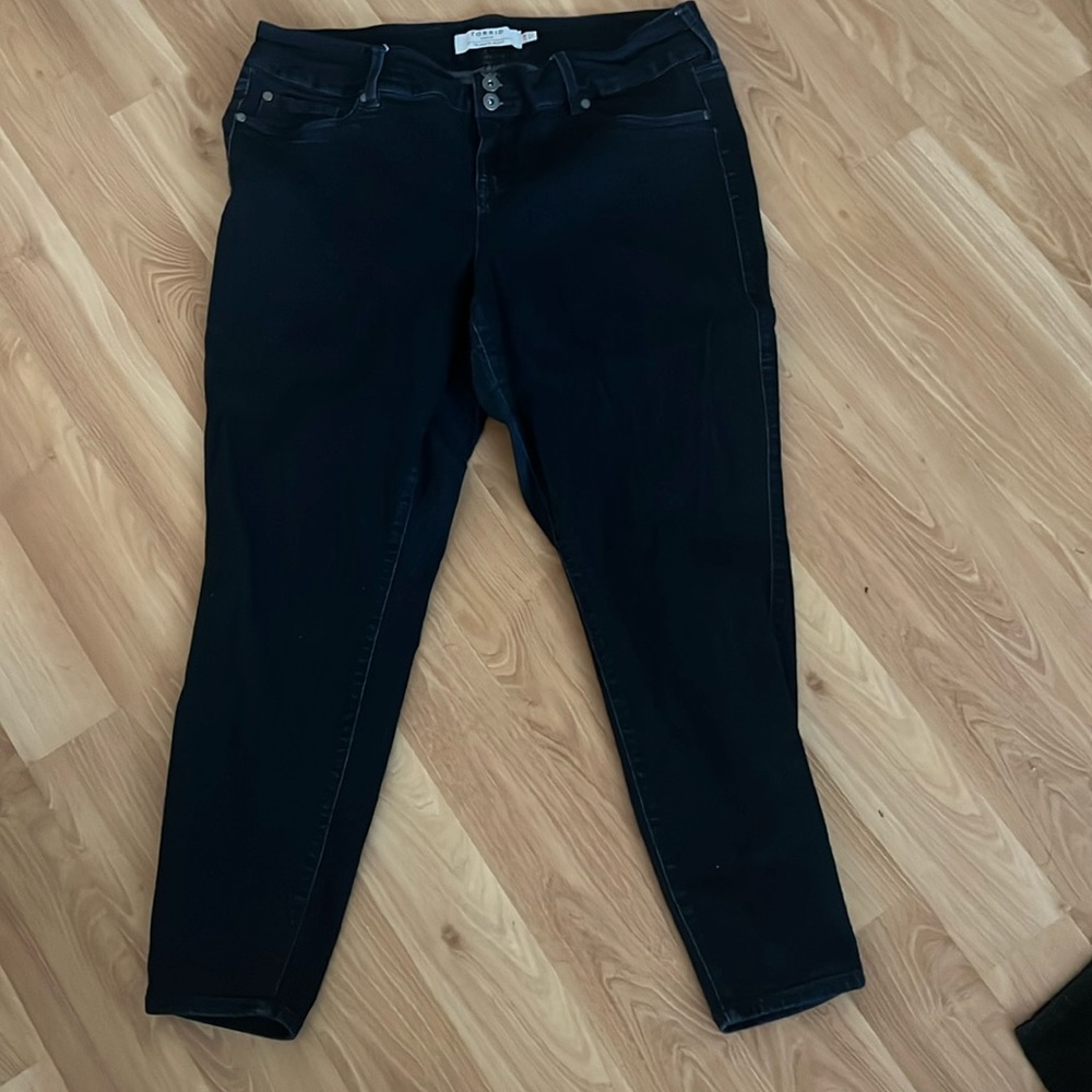 Torrid dark wash jeggings jeans. Size 20R